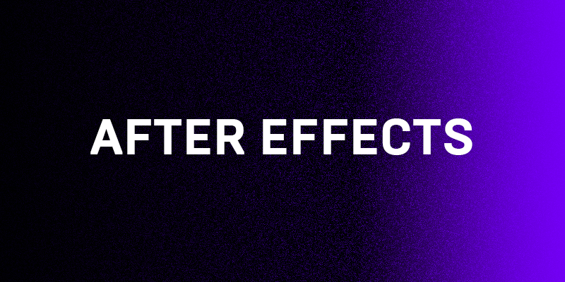 Cours Adobe After Effects